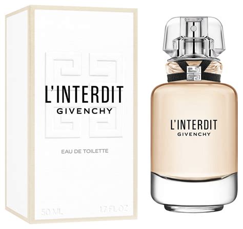 eau de toilette givenchy l'interdit